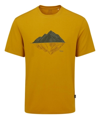T-Shirt Rab Men Crimp Reflection Sahara