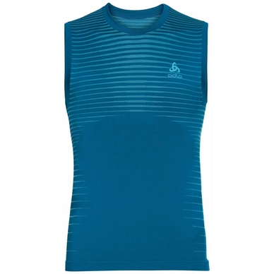 Tanktop Odlo BL Top Crew Neck Singlet Performance Light Mykonos Blue Horizon Herren