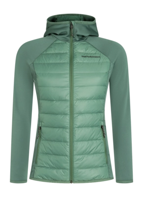 Jacke Peak Performance Down Hybrid Hood Jacket Damen Alpine Tundra