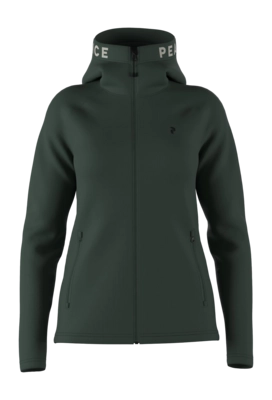 Jacke Peak Performance Rider Mid Zip Hood Damen Alpine Tundra