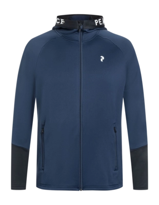 Jacke Peak Performance Rider Mid Zip Hood Herren Blue Shadow Black