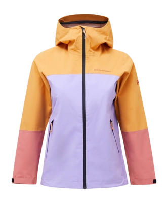 Imperméable Peak Performance Femme Trail Hipe Shell Jacket Desert Blow R1