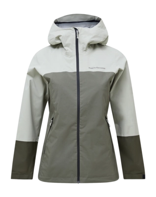 Jacket Peak Performance Women Trail Hipe Shell Jacket Limit Green PI '24