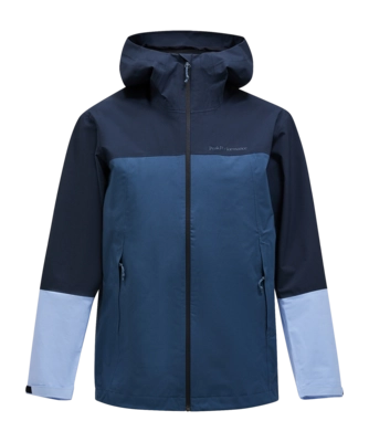 Jacket Peak Performance Men Trail Hipe Shell Jacket Salute Blue BL