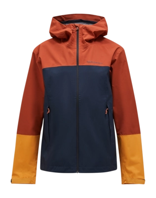 Imperméable Peak Performance Homme Trail Hipe Shell Jacket Spiced Salute