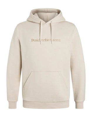 Hoodie Peak Performance Men Big Logo Hoodie Sand Fog '24