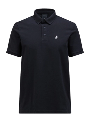 Polo Peak Performance Men Classic Cotton Black