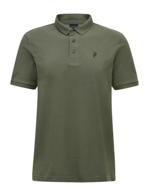 Polo Shirt Peak Performance Men Classic Cotton Pine Needle '24