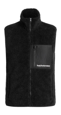 Weste Peak Performance Ground Pile Vest Herren Black