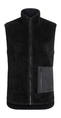 Bodywarmer Peak Performance Women Ground Pile Vest Black