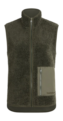 Weste Peak Performance Ground Pile Vest Damen Pine Needle