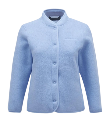 Sweatjacke Peak Performance Fleece Snap Damen Amity Blue