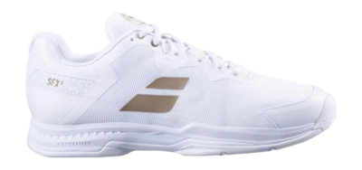 Tennisschuhe Babolat SFX3 All Court Wimbledon Damen White Gold