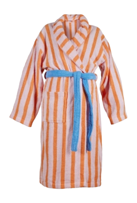 Peignoir Bahne Unisex Rosa/Orange