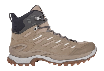 Wanderschuhe Lowa Innovo GTX Mid Damen Dune/Grau