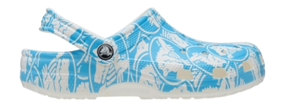 Sandaal Crocs Unisex Classic Duke Print Clog Venetian Blue