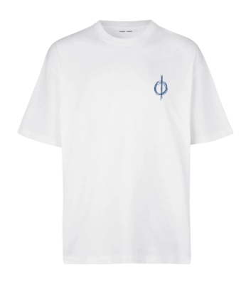 T-shirt Samsoe Samsoe UNISEX Sacopenhagen Copenhague White