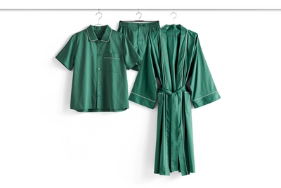 4---Outline Pyjama_Outline Robe emerald green family