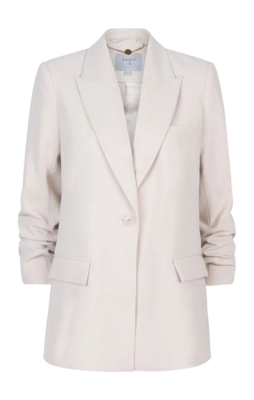 Blazer Dante6 Femme D6Daya Manches Raccourcies Whisper Chalk