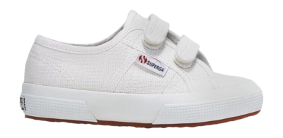 Superga Kids 2750 Cotjstrap Class White 24