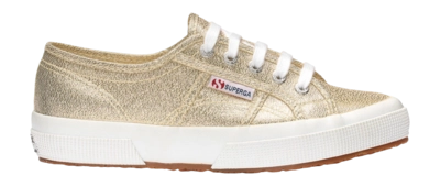 Sneaker Superga 2750 Lamew Damen Yellow Gold