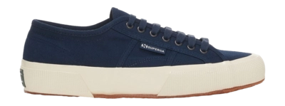 Baskets Superga Men 2750 Og Herringbone Navy-Off White