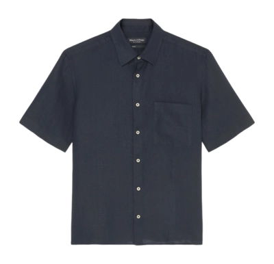 Hemd Marc O'Polo M23742841002 Herren Dark Navy