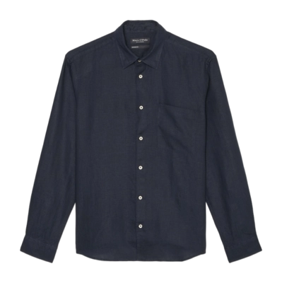Hemd Marc O'Polo M23742842318 Herren Dark Navy