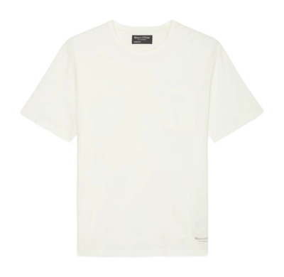 T-Shirt Marc O'Polo M23217651238 Herren Egg White