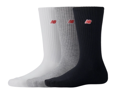 Socks New Balance Unisex NB Patch Logo Crew White Multi (3 Pack)