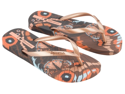Slipper Ipanema Women Animal Print Brown
