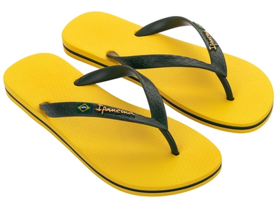 Slipper Ipanema Men Classic Brasil Yellow/Green 2024