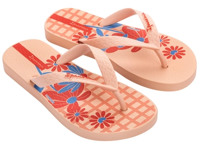 Slipper Ipanema Kids Classic Beige/Red