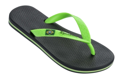 Slipper Ipanema Kids Classic Brasil Black/Green