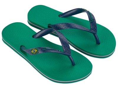 Slipper Ipanema Kids Classic Brasil Green/Blue
