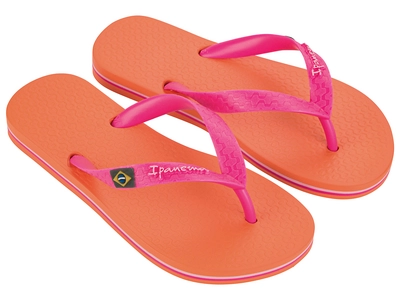 Slipper Ipanema Kids Classic Brasil Orange/Pink