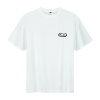 T-Shirt Olaf Hussein Homme Friends Optical White
