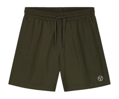 Short de Bain Olaf Hussein Men Face Army Green