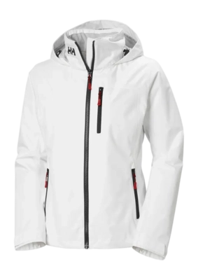 Jacke Helly Hansen Crew Hooded Midlayer Jacket 2.0 Damen White