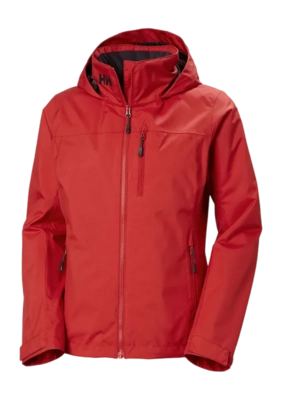 Jacke Helly Hansen Crew Hooded Midlayer Jacket 2.0 Damen Red