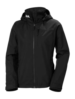 Jacke Helly Hansen Crew Hooded Midlayer Jacket 2.0 Damen Black