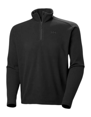 Trui Helly Hansen Men Daybreaker 1/2 Zip Fleece Black 2