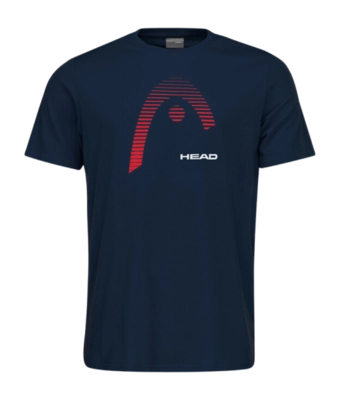 Tennisshirt HEAD CLUB CARL Herren Dark Blue 2024