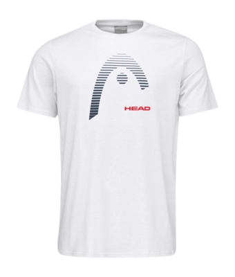 Tennisshirt HEAD Men CLUB CARL White 2024
