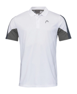 Polo HEAD Men CLUB 22 Tech White Navy