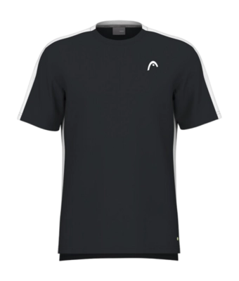 Tennisshirt HEAD Men Slice Black