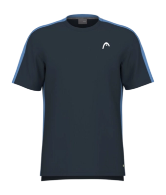 Tennisshirt HEAD Men Slice Navy