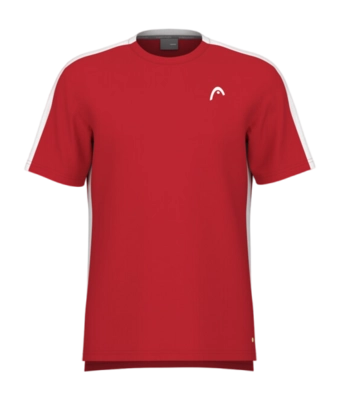 Tennisshirt HEAD Men Slice Red
