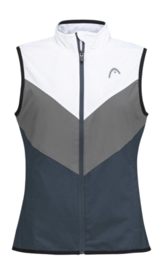 Tennis Weste HEAD Club 22 Damen Navy