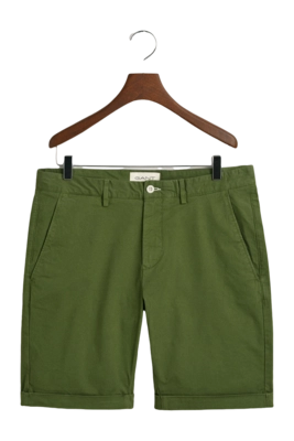 Korte broek GANT Men Slim Sunfaded Shorts Pine Green